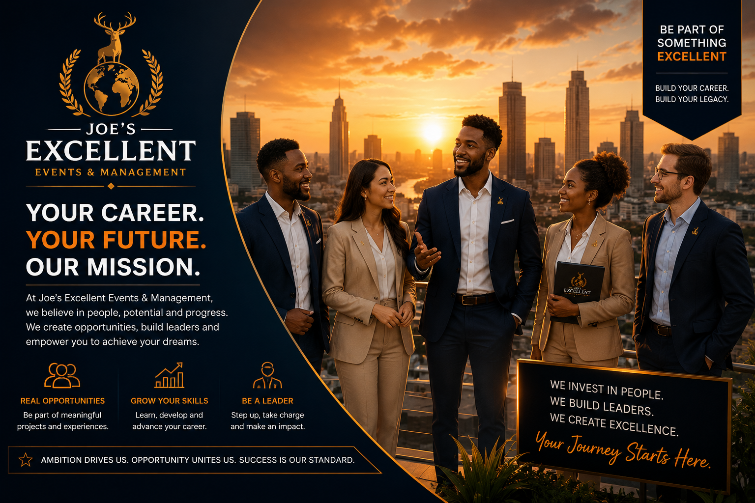 Careers at Joe's Excellent Events and Management